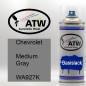 Preview: Chevrolet, Medium Gray, WA927K: 400ml Sprühdose, von ATW Autoteile West.